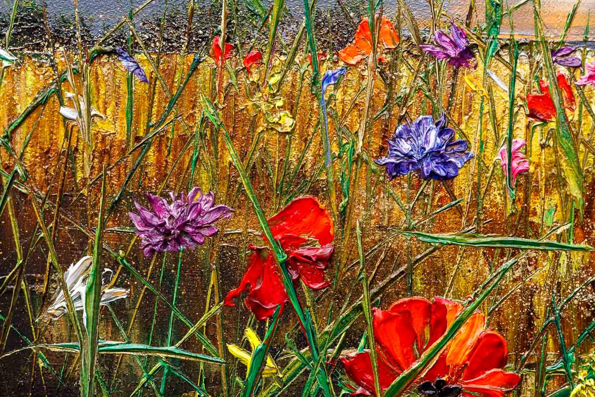 Remember Our Love - Original - SOLD by artist Kimberley Harris - Wyecliffe Galleries