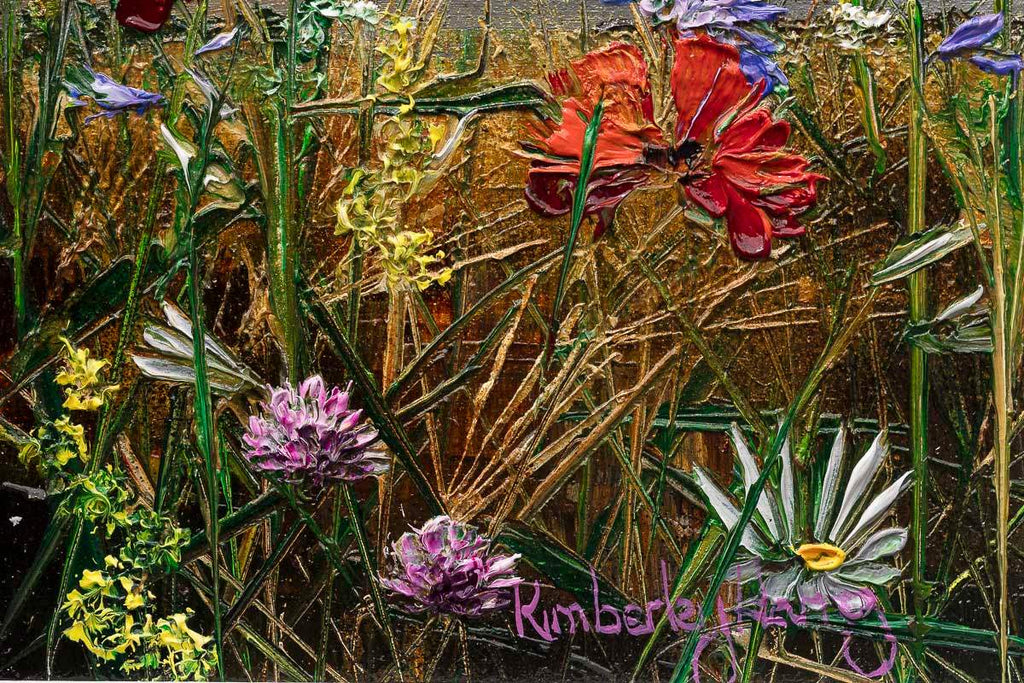 Skysong and Stem - Original by artist Kimberley Harris - Wyecliffe Galleries