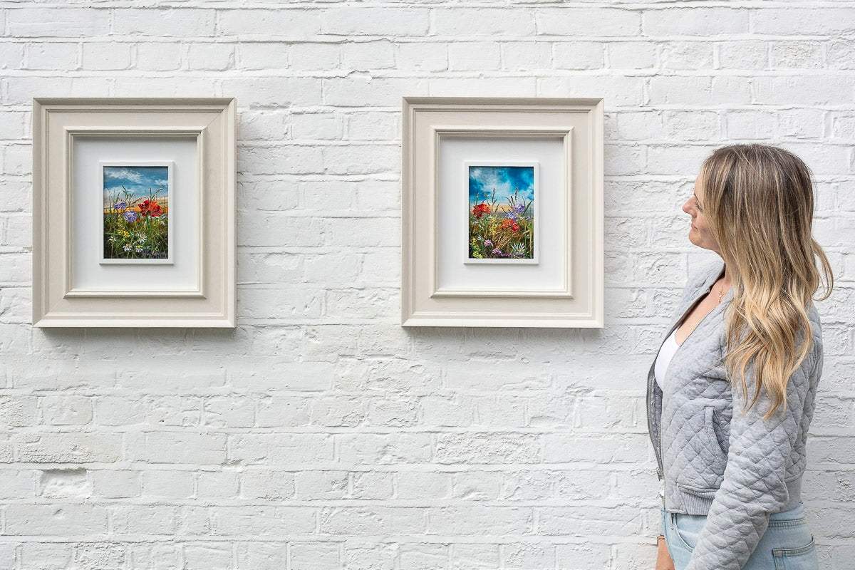 Skysong and Stem - Original by artist Kimberley Harris - Wyecliffe Galleries