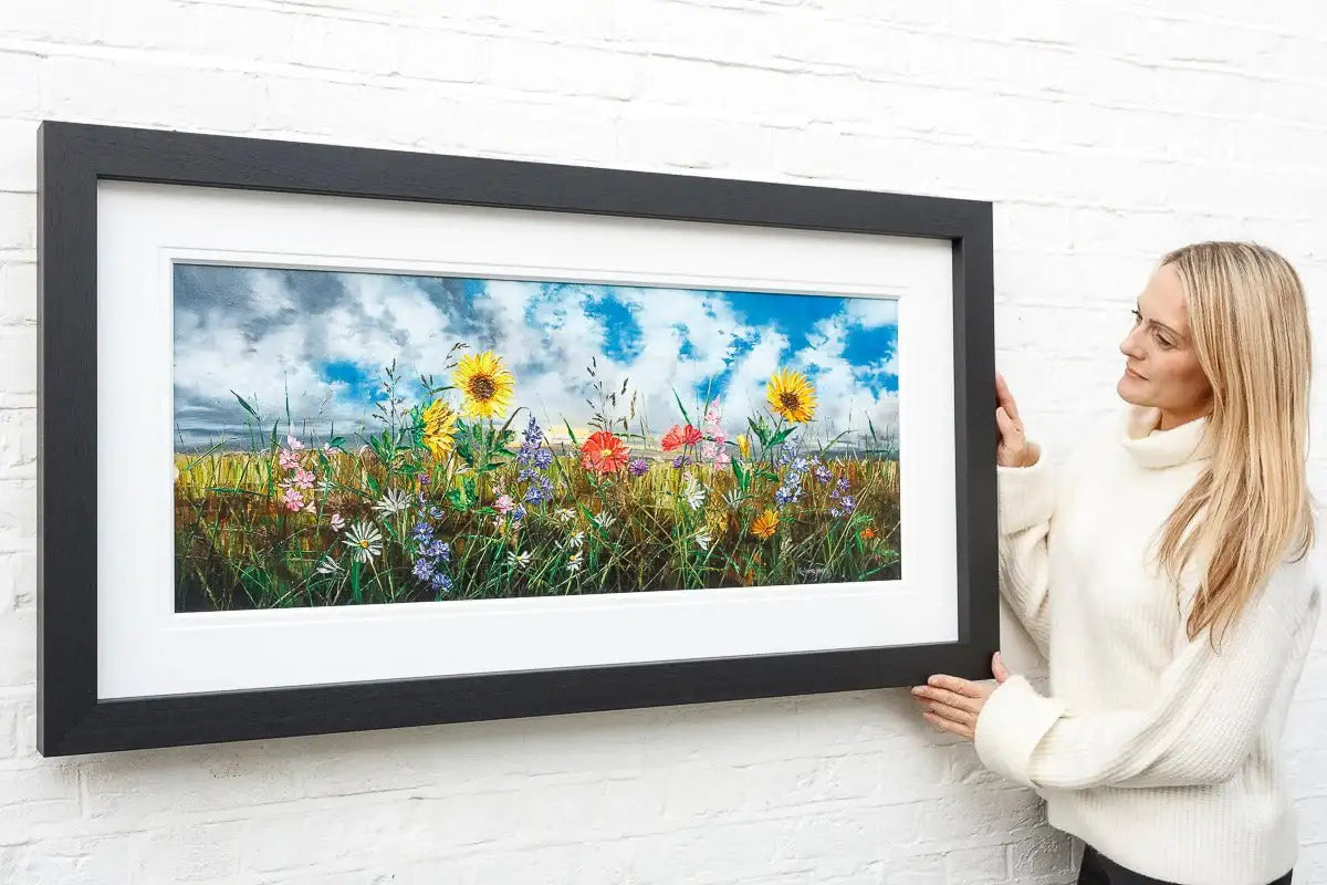 Symphony - Original - SOLD by artist Kimberley Harris - Wyecliffe Galleries