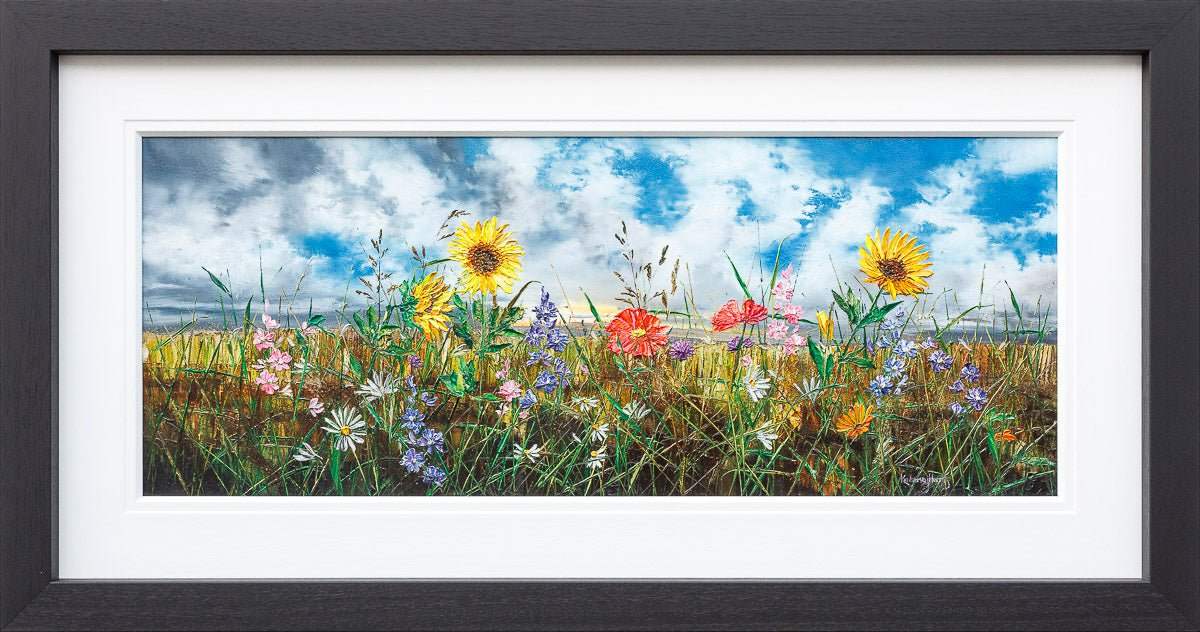 Symphony - Original - SOLD by artist Kimberley Harris - Wyecliffe Galleries