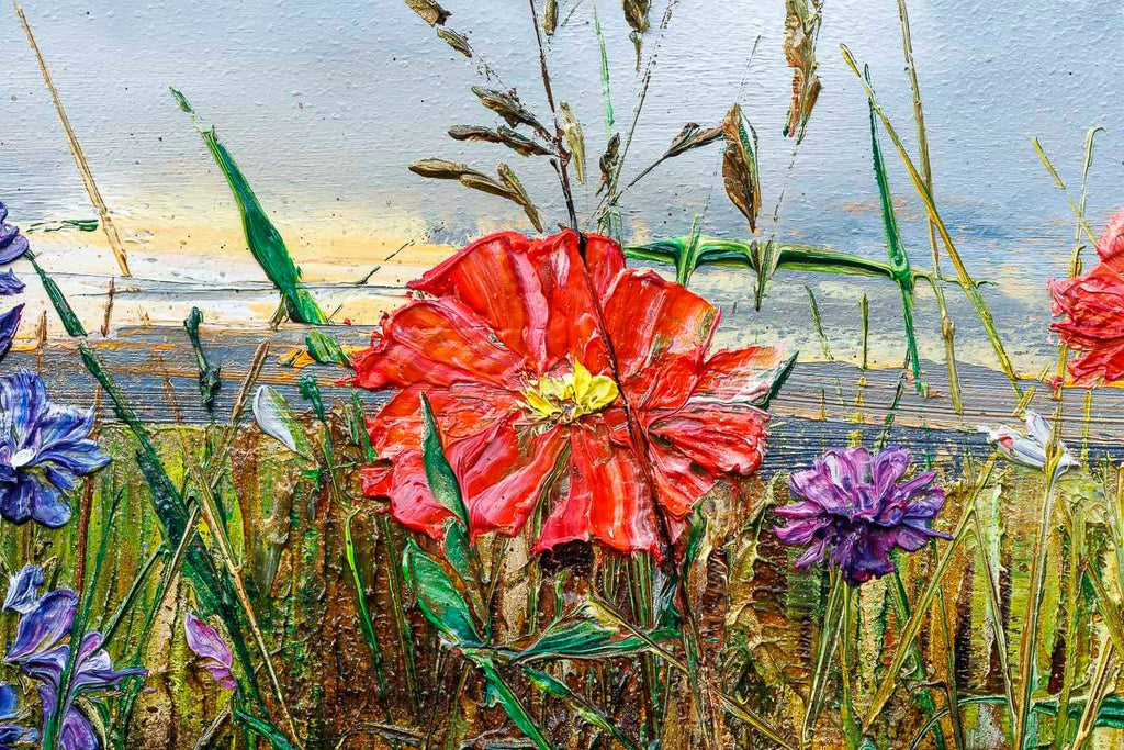 Symphony - Original - SOLD by artist Kimberley Harris - Wyecliffe Galleries