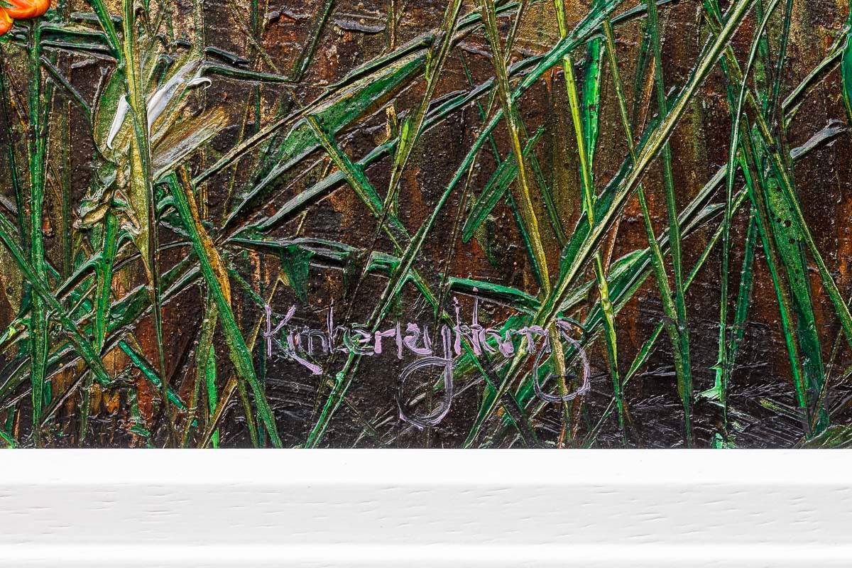 Symphony - Original - SOLD by artist Kimberley Harris - Wyecliffe Galleries