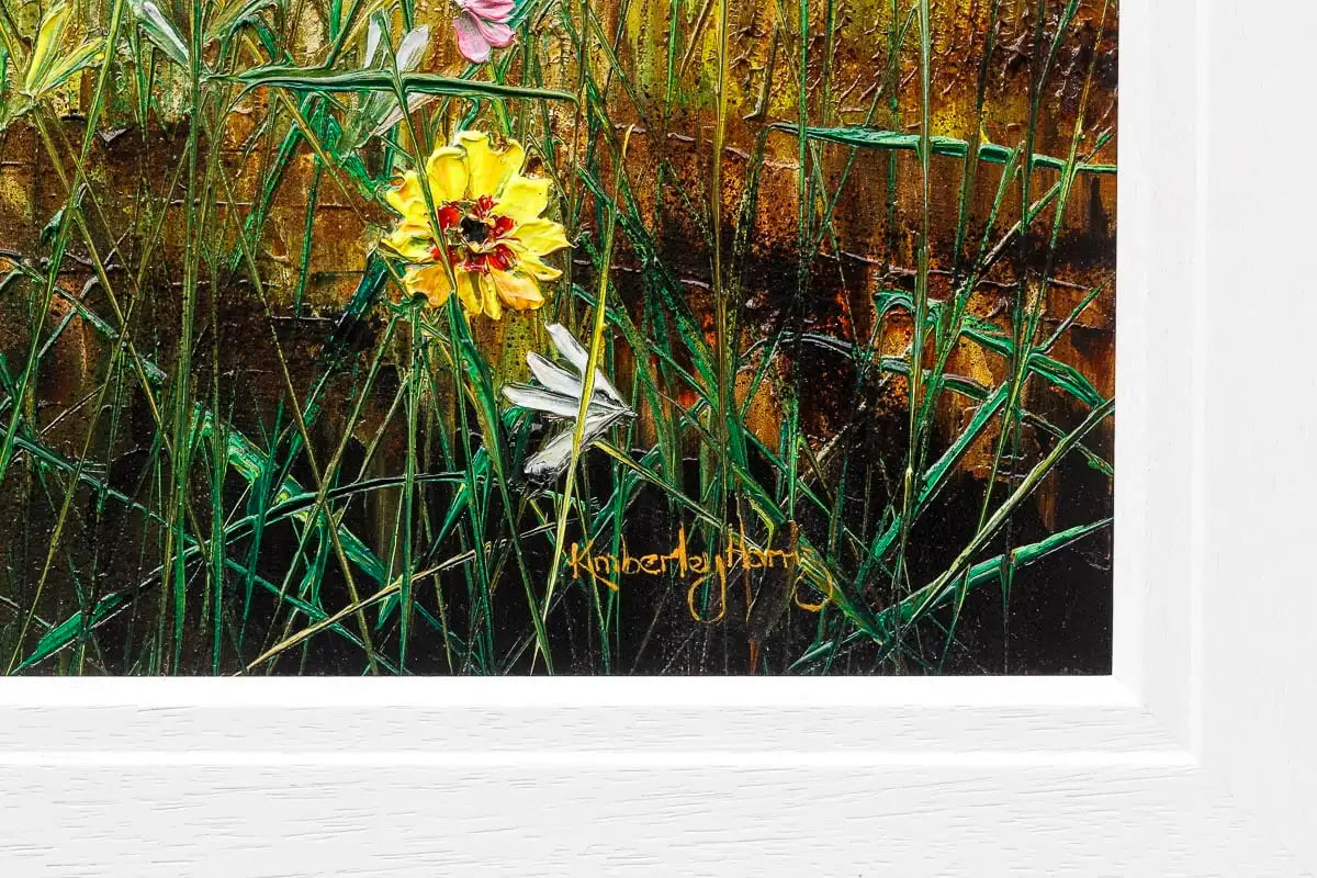 Wildflower Symphony - Original - SOLD by artist Kimberley Harris - Wyecliffe Galleries