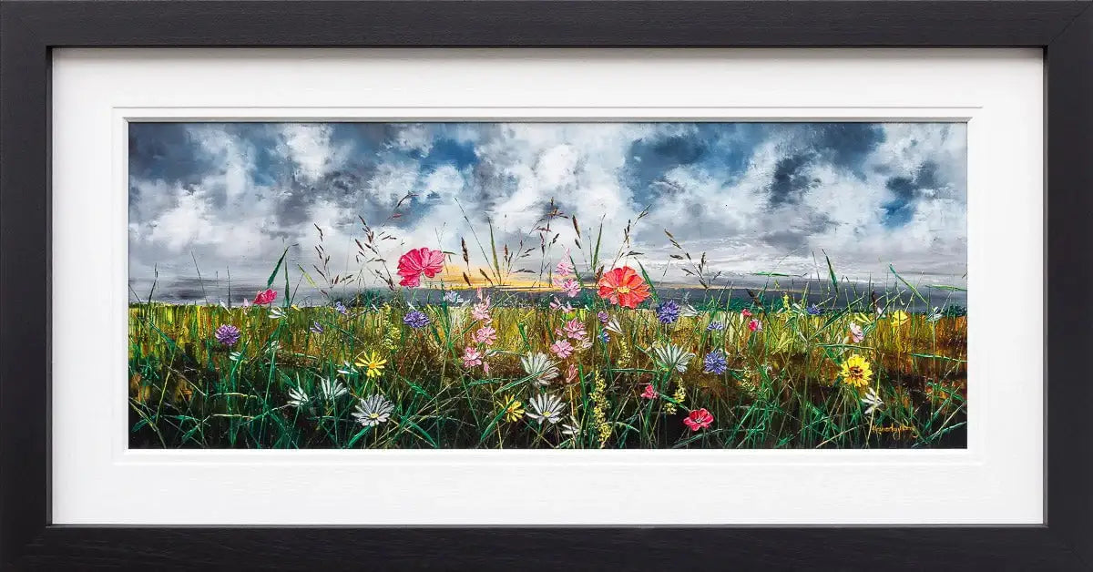 Wildflower Symphony - Original - SOLD by artist Kimberley Harris - Wyecliffe Galleries