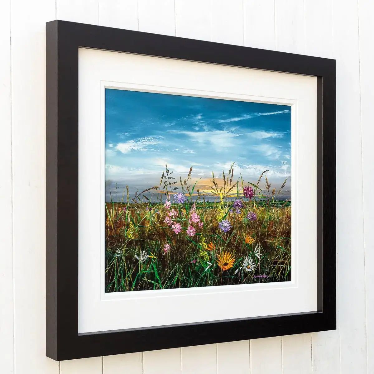 Wildflower Whispers - Original by artist Kimberley Harris - Wyecliffe Galleries