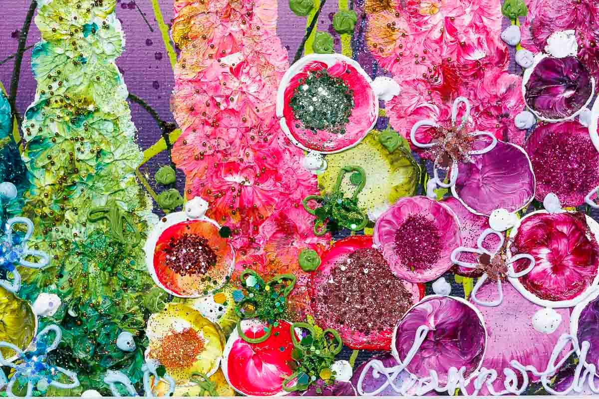 A Love Like Ours - Original - SOLD by artist Leanne Christie - Wyecliffe Galleries