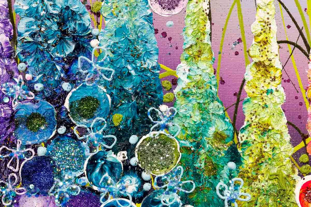 A Love Like Ours - Original - SOLD by artist Leanne Christie - Wyecliffe Galleries