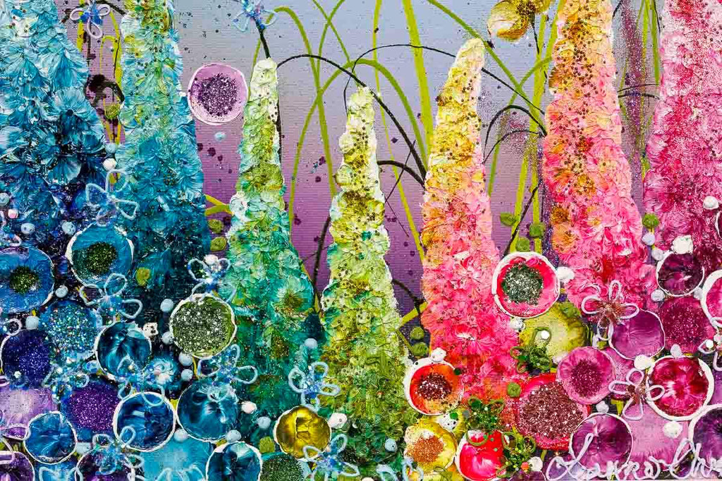 A Love Like Ours - Original - SOLD by artist Leanne Christie - Wyecliffe Galleries