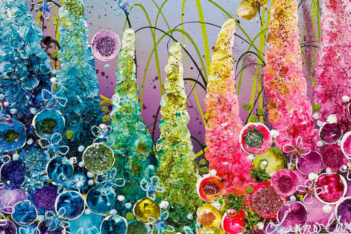 A Love Like Ours - Original - SOLD by artist Leanne Christie - Wyecliffe Galleries