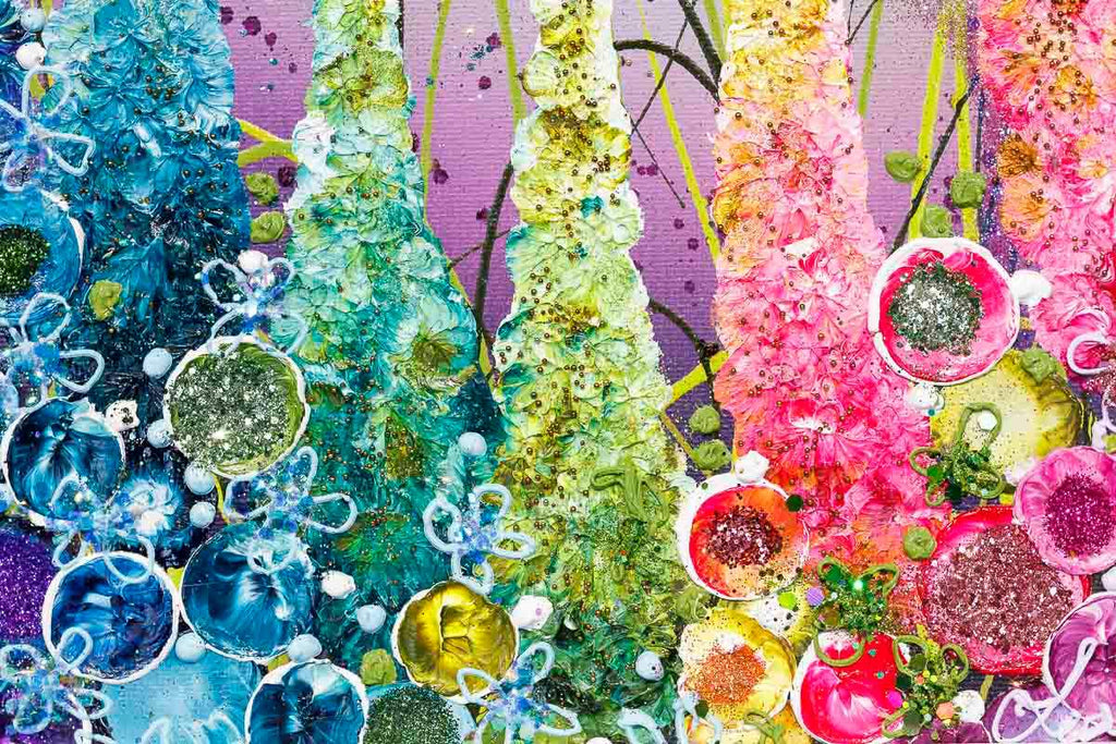 A Love Like Ours - Original - SOLD by artist Leanne Christie - Wyecliffe Galleries