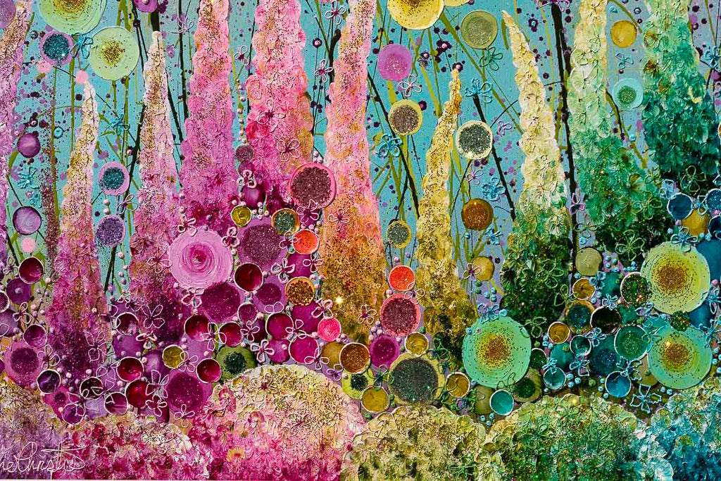 Crazy Days Of Love - Original by artist Leanne Christie - Wyecliffe Galleries