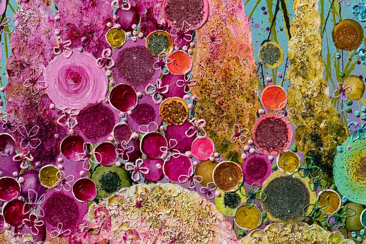 Crazy Days Of Love - Original by artist Leanne Christie - Wyecliffe Galleries