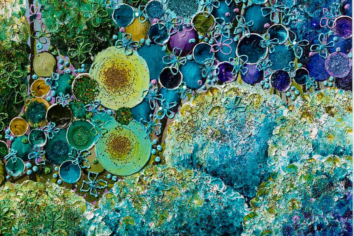 Crazy Days Of Love - Original by artist Leanne Christie - Wyecliffe Galleries