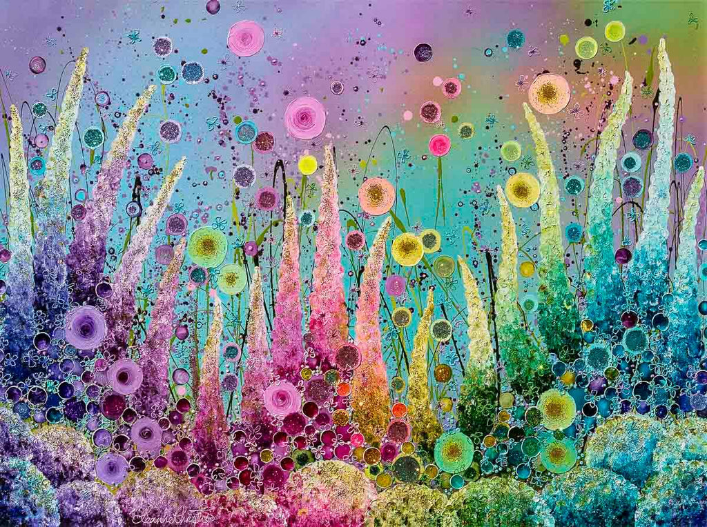 Crazy Days Of Love - Original by artist Leanne Christie - Wyecliffe Galleries