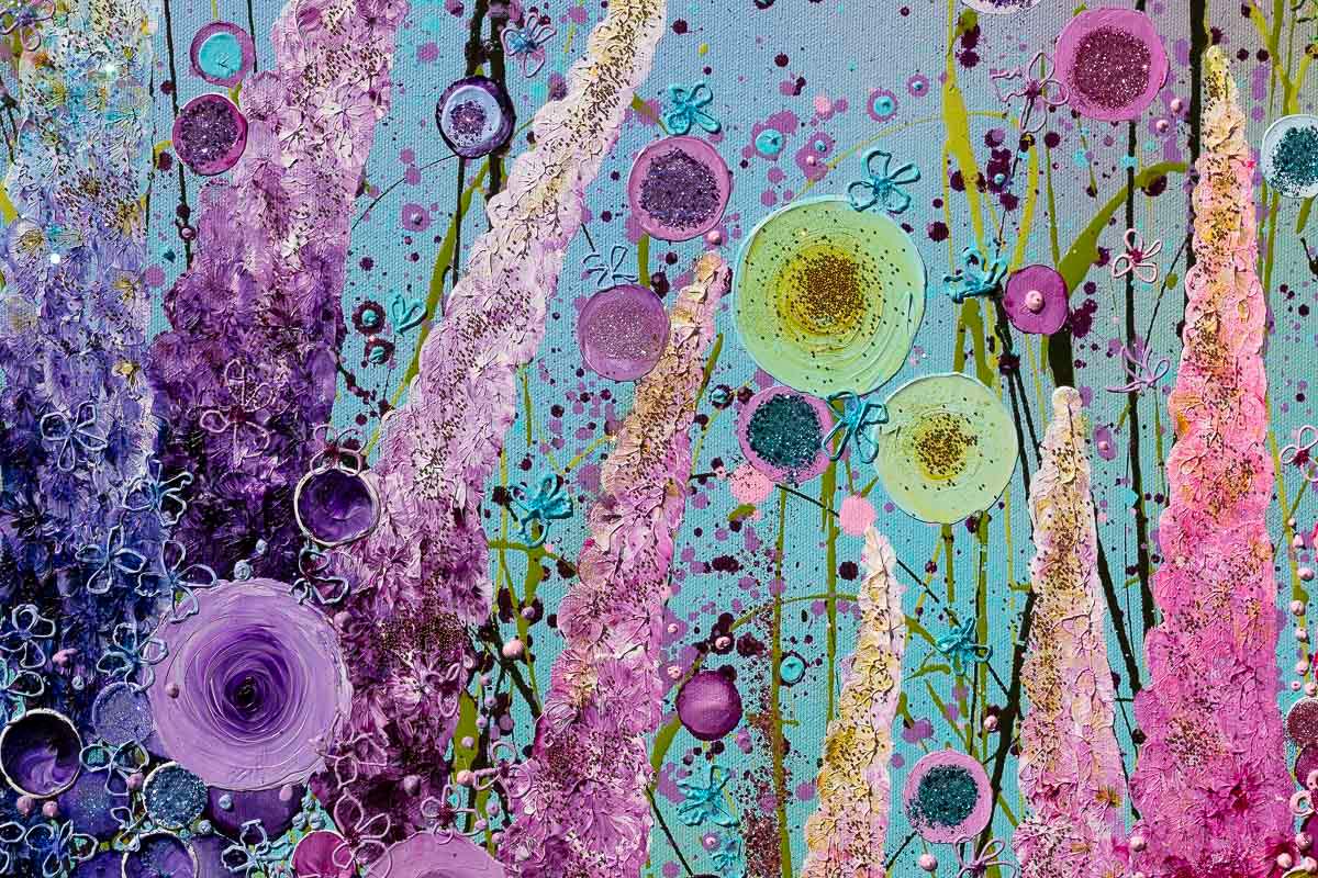 Crazy Days Of Love - Original by artist Leanne Christie - Wyecliffe Galleries