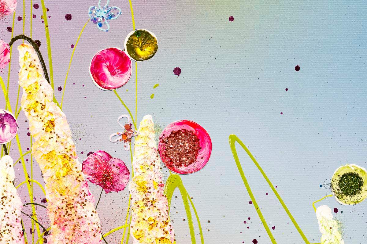 Eternal Love - Original - SOLD by artist Leanne Christie - Wyecliffe Galleries