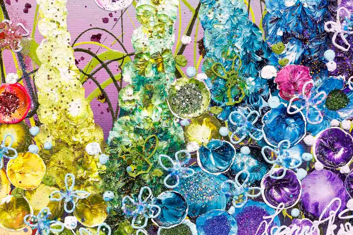 Eternal Love - Original - SOLD by artist Leanne Christie - Wyecliffe Galleries