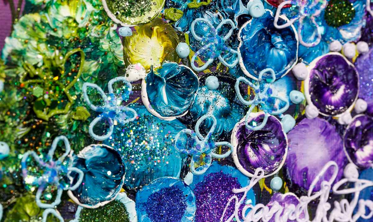 Eternal Love - Original - SOLD by artist Leanne Christie - Wyecliffe Galleries