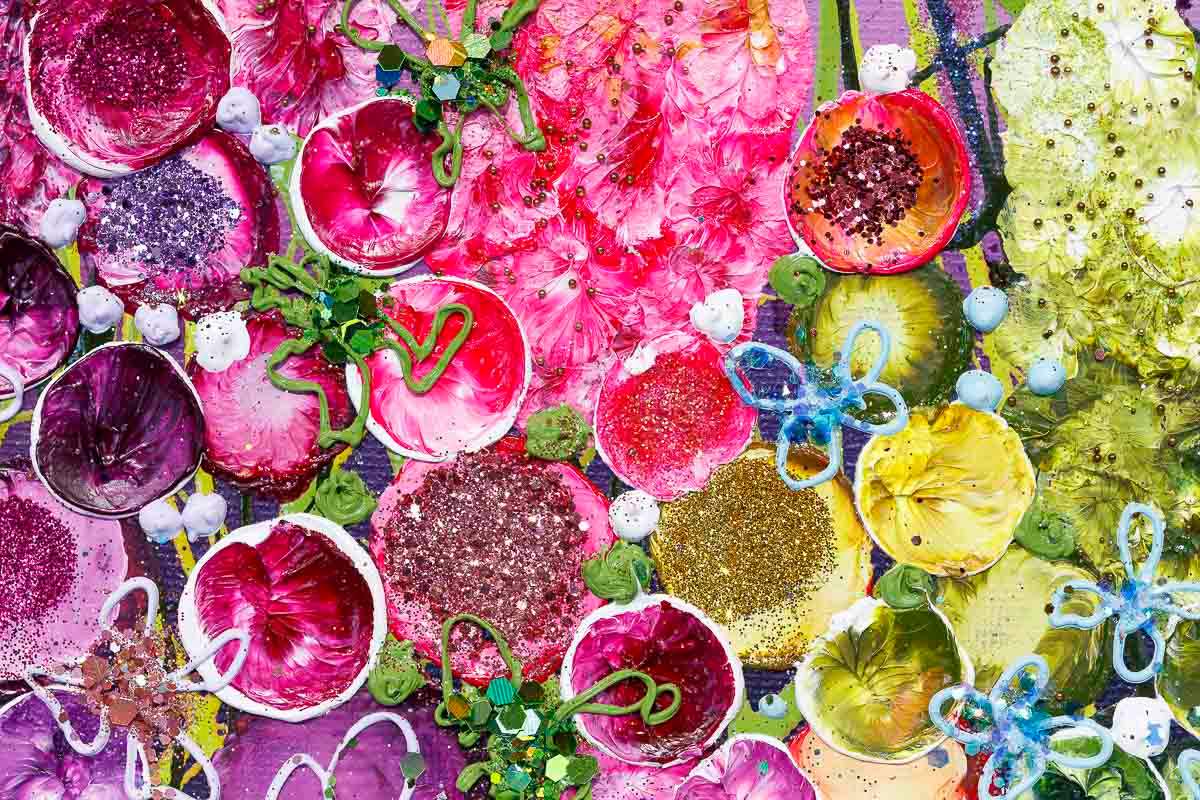 Eternal Love - Original - SOLD by artist Leanne Christie - Wyecliffe Galleries