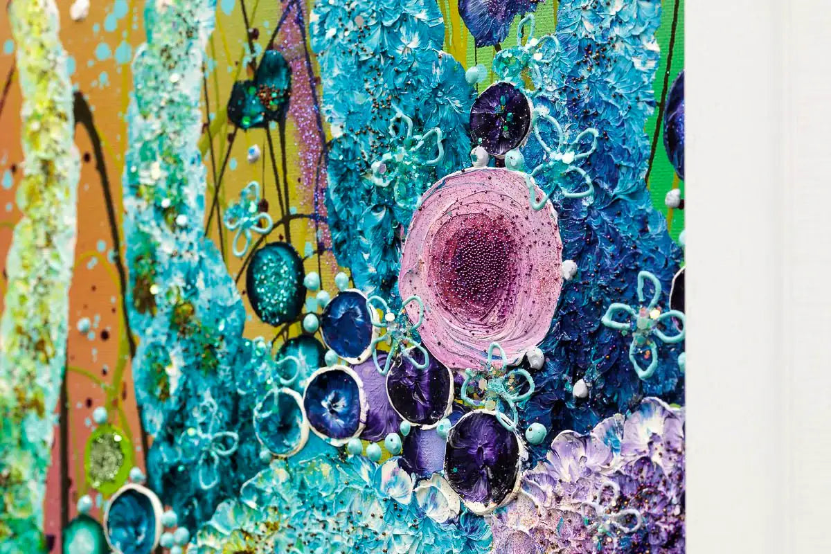 Fairytale Dreamscape - Original - SOLD by artist Leanne Christie - Wyecliffe Galleries