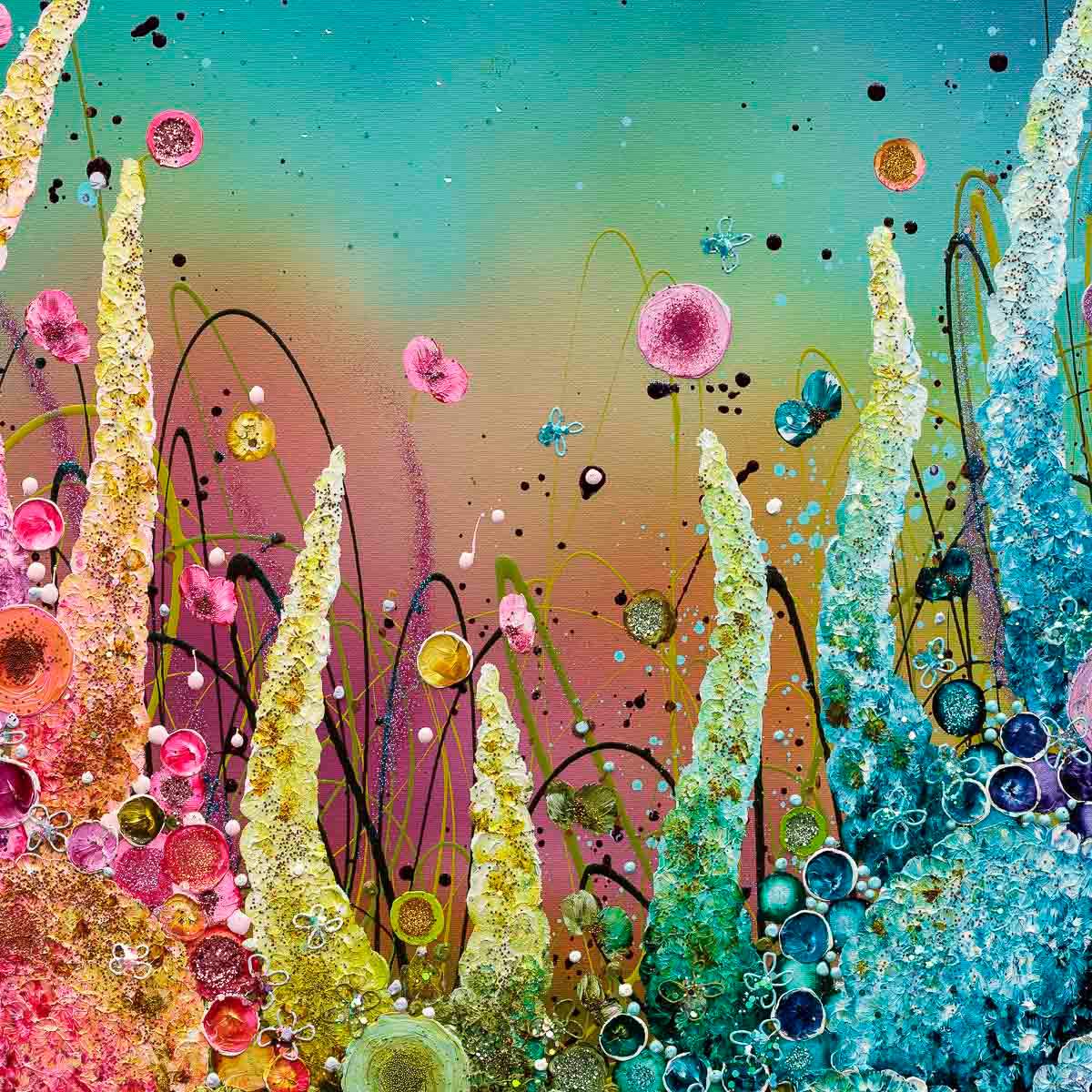 Fairytale Dreamscape - Original - SOLD by artist Leanne Christie - Wyecliffe Galleries