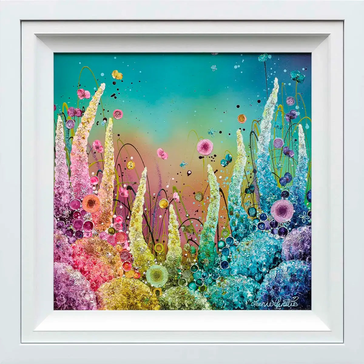 Fairytale Dreamscape - Original - SOLD by artist Leanne Christie - Wyecliffe Galleries