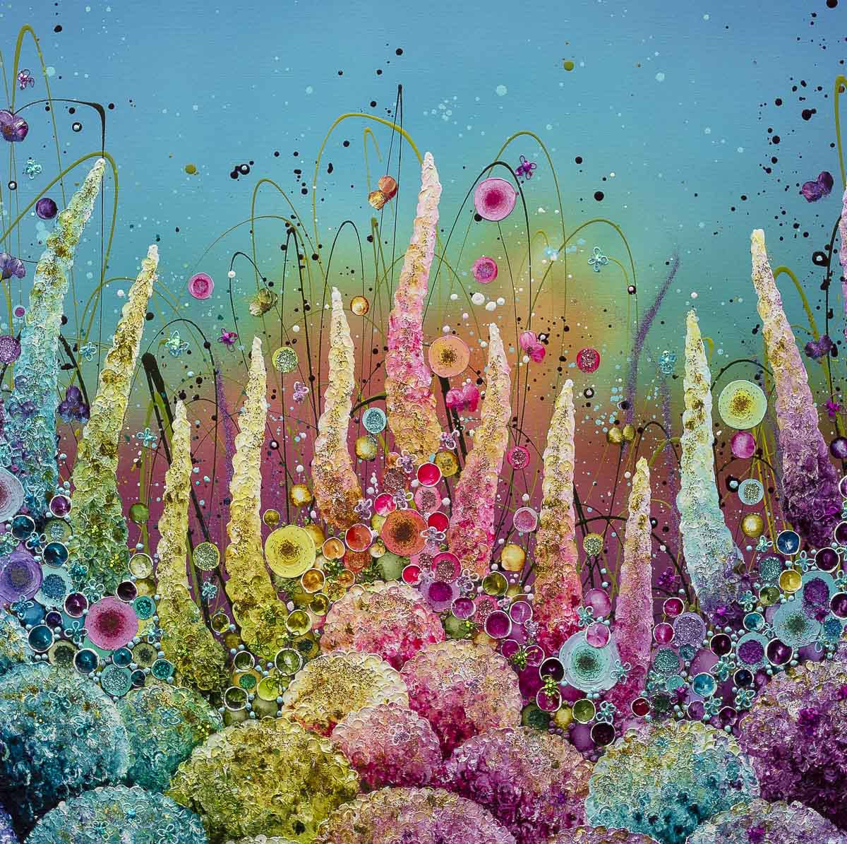 Field of Blooms - Original Leanne Christie Original