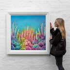 Field of Blooms - Original by artist Leanne Christie - Wyecliffe Galleries