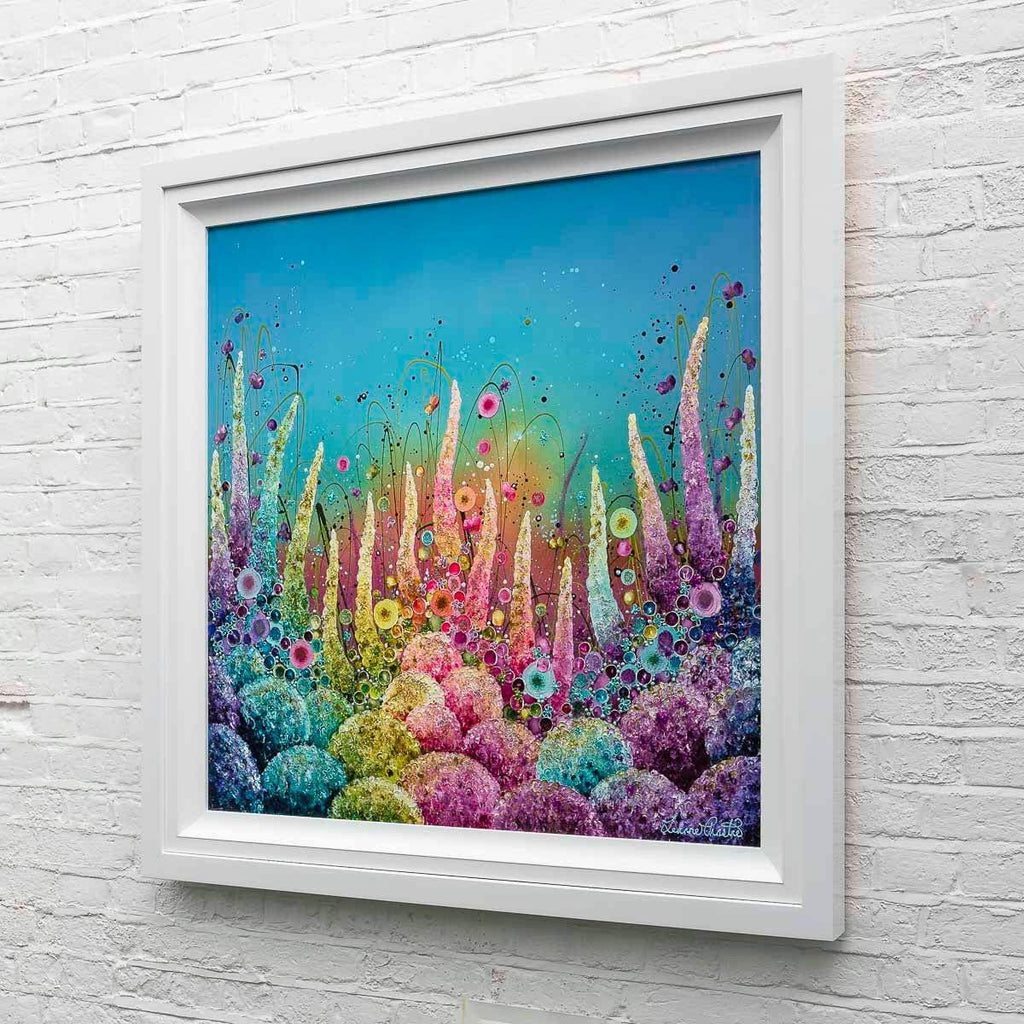 Field of Blooms - Original by artist Leanne Christie - Wyecliffe Galleries