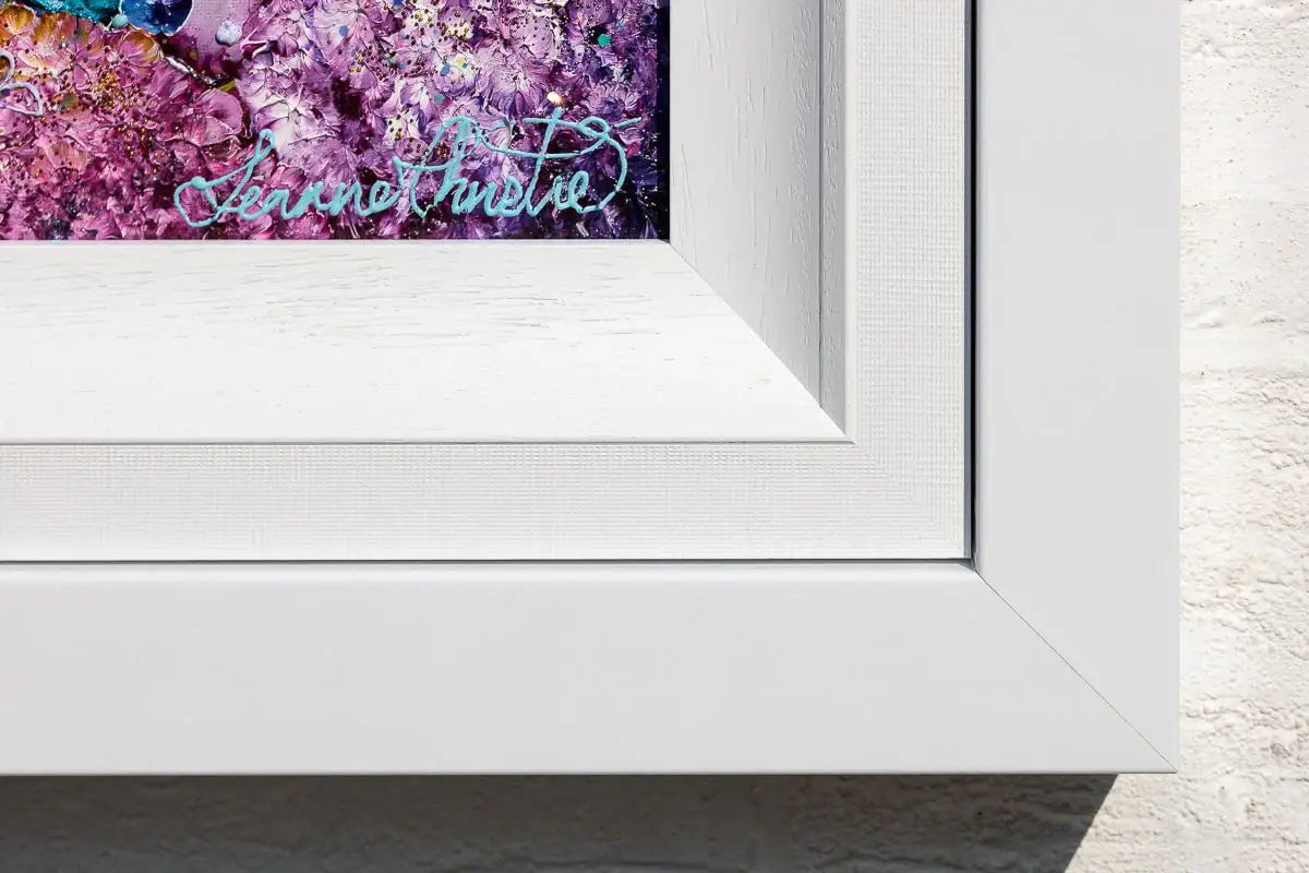 Floral Fantasy - Original - SOLD by artist Leanne Christie - Wyecliffe Galleries