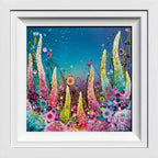 Floral Fantasy - Original - SOLD by artist Leanne Christie - Wyecliffe Galleries