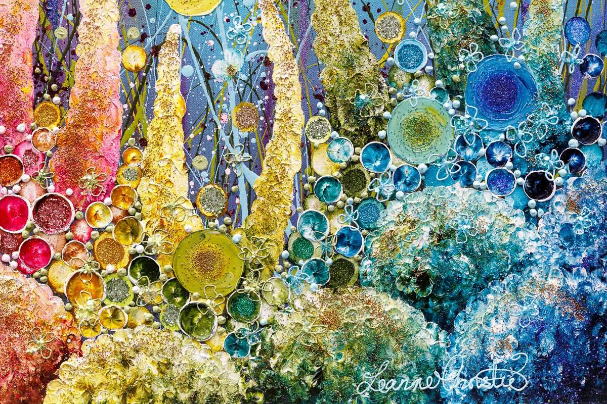 Give My Heart Hope - Original - SOLD by artist Leanne Christie - Wyecliffe Galleries