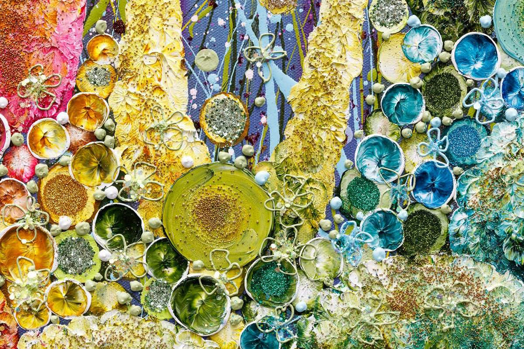 Give My Heart Hope - Original - SOLD by artist Leanne Christie - Wyecliffe Galleries