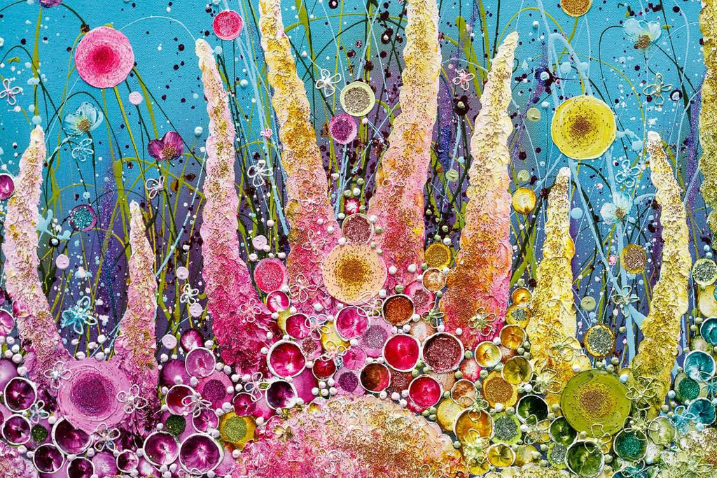 Give My Heart Hope - Original - SOLD by artist Leanne Christie - Wyecliffe Galleries