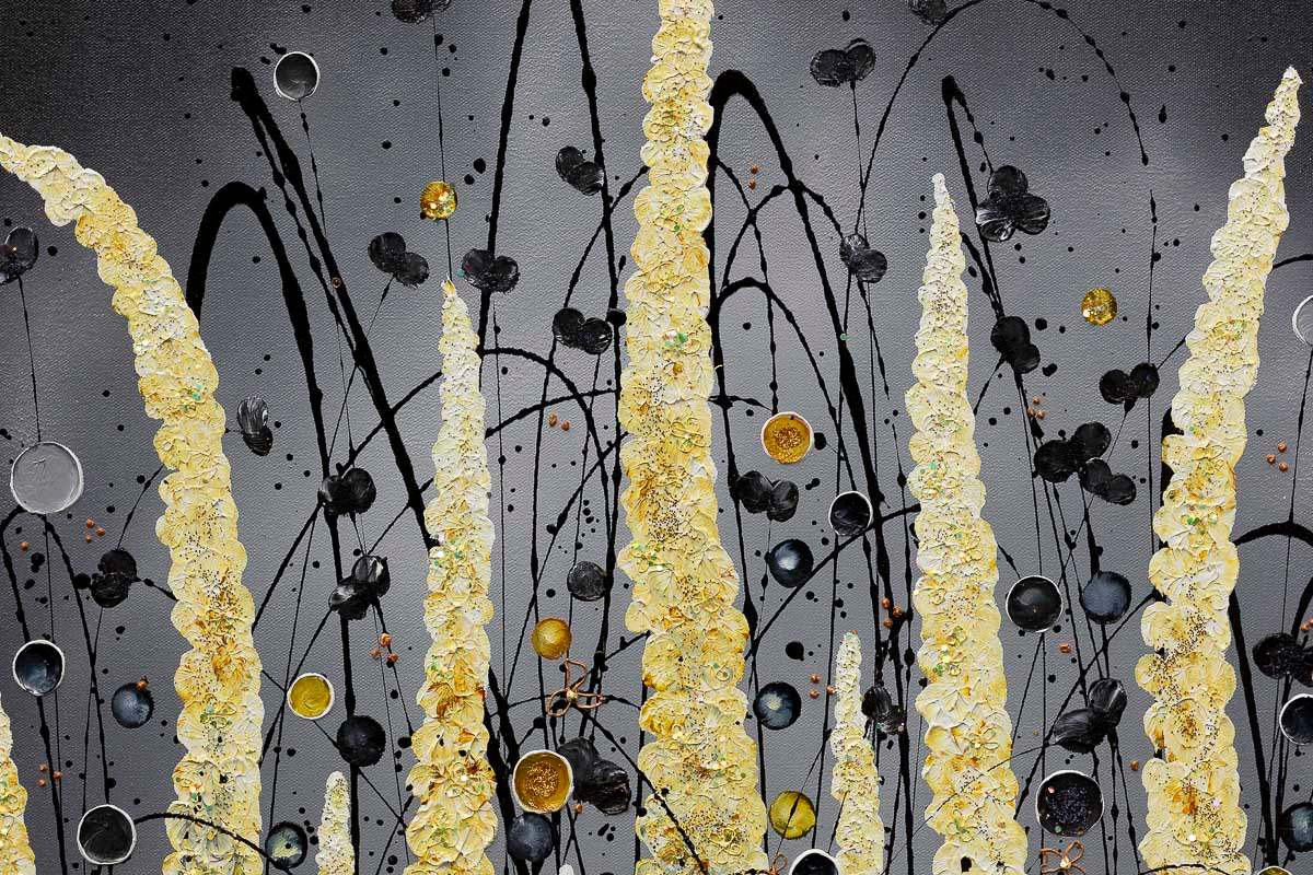 Golden Beauty - Original by artist Leanne Christie - Wyecliffe Galleries