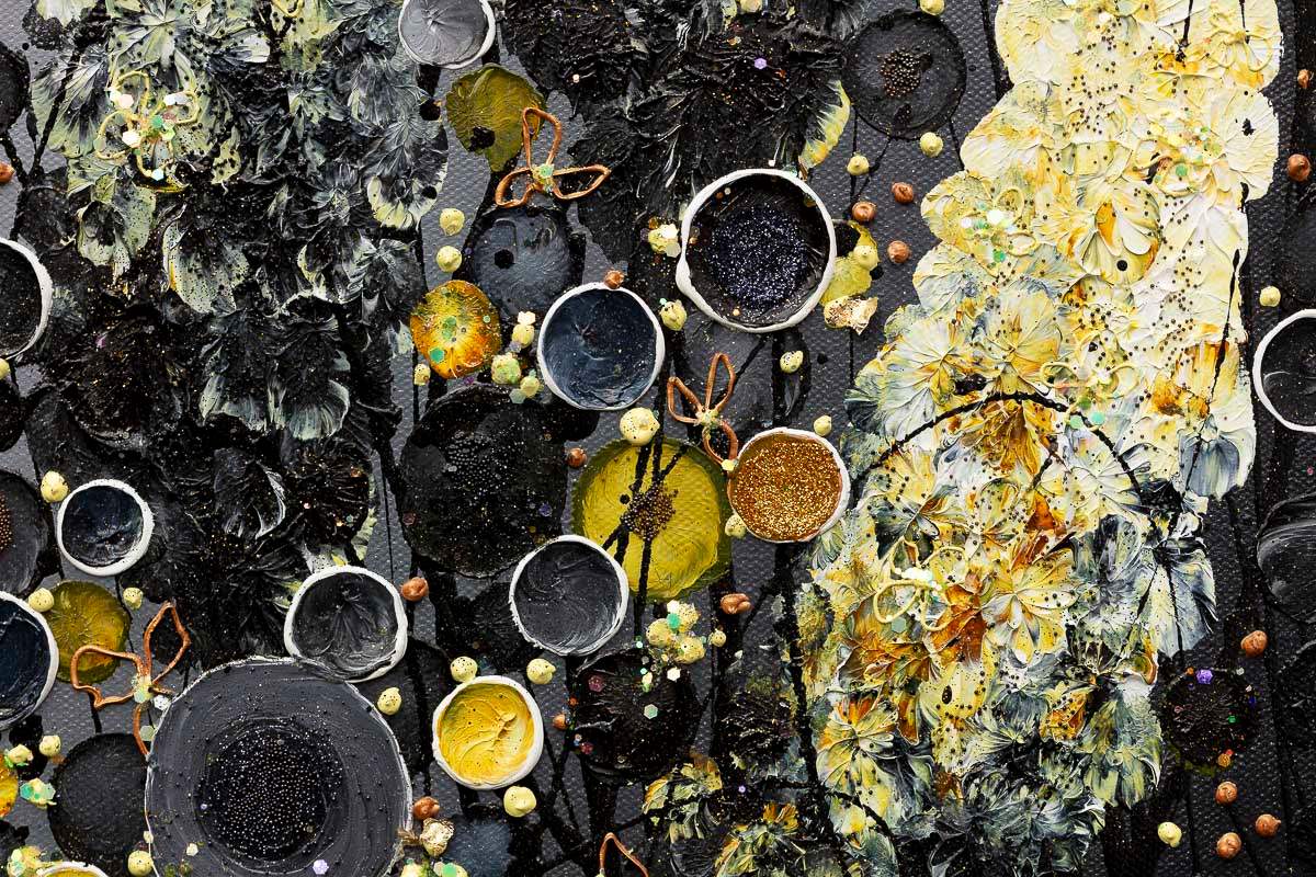 Golden Beauty - Original by artist Leanne Christie - Wyecliffe Galleries