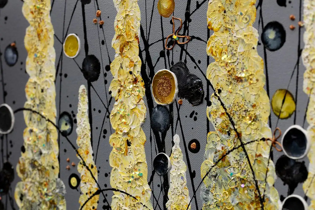 Golden Beauty - Original by artist Leanne Christie - Wyecliffe Galleries