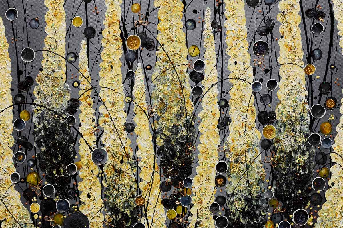 Golden Beauty - Original by artist Leanne Christie - Wyecliffe Galleries