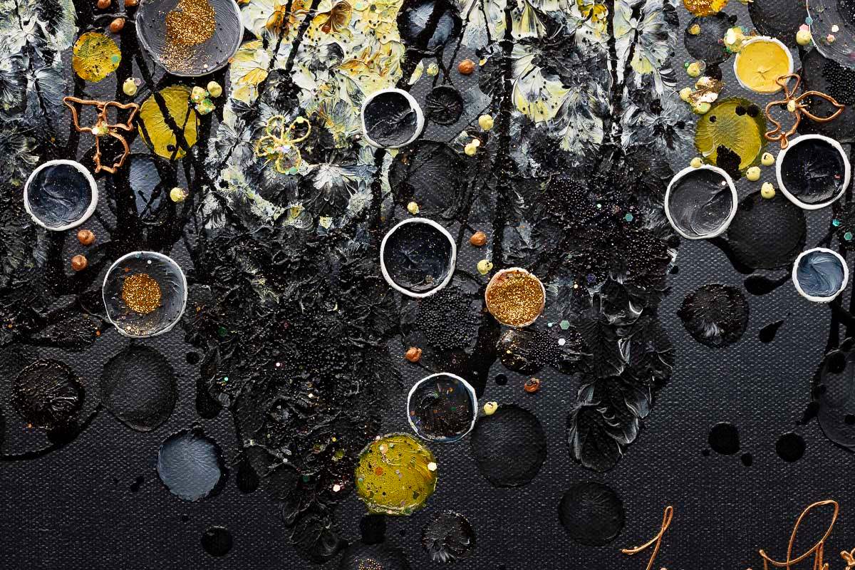 Golden Beauty - Original by artist Leanne Christie - Wyecliffe Galleries