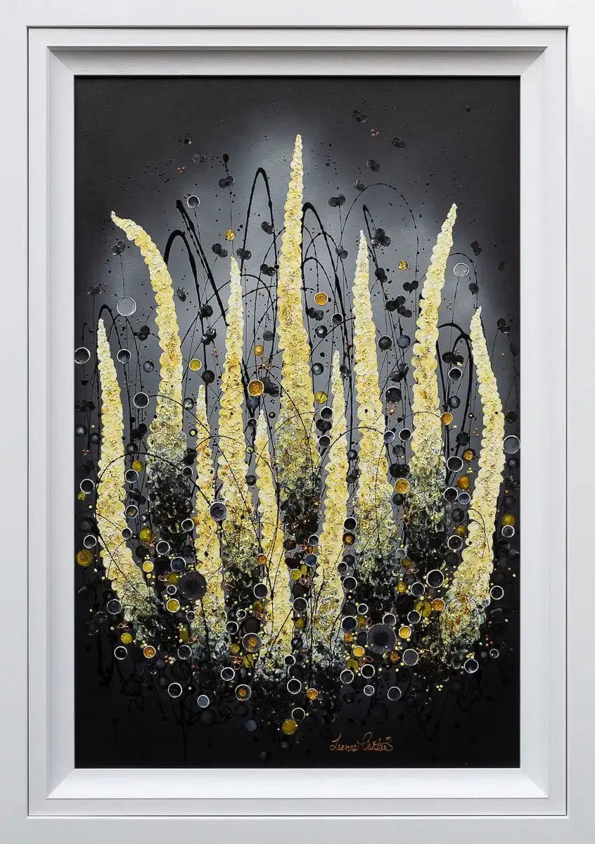 Golden Beauty - Original by artist Leanne Christie - Wyecliffe Galleries