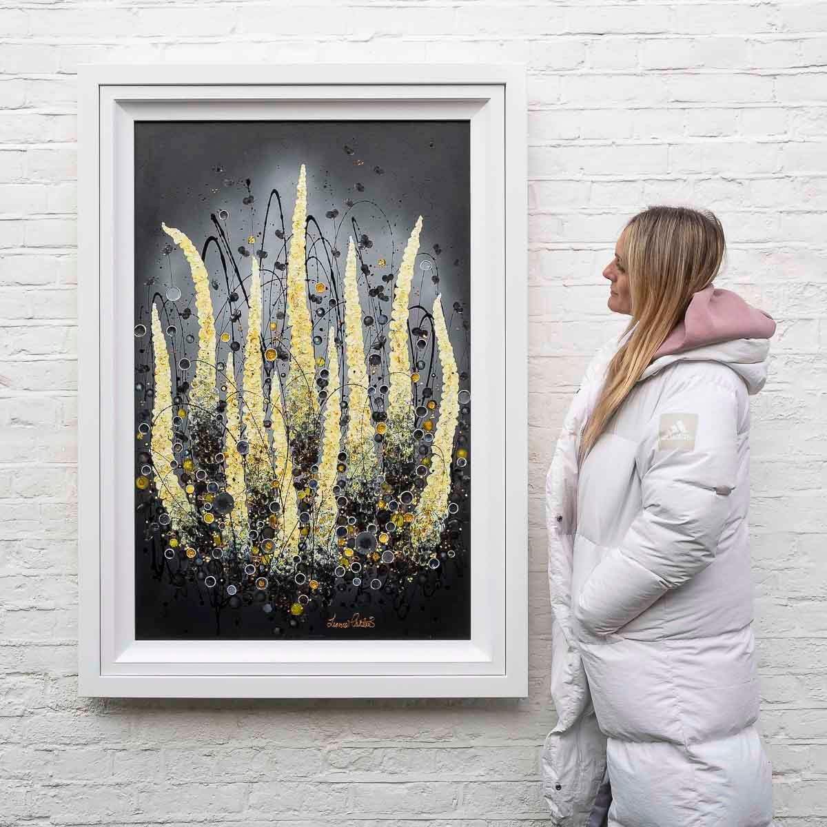 Golden Beauty - Original by artist Leanne Christie - Wyecliffe Galleries