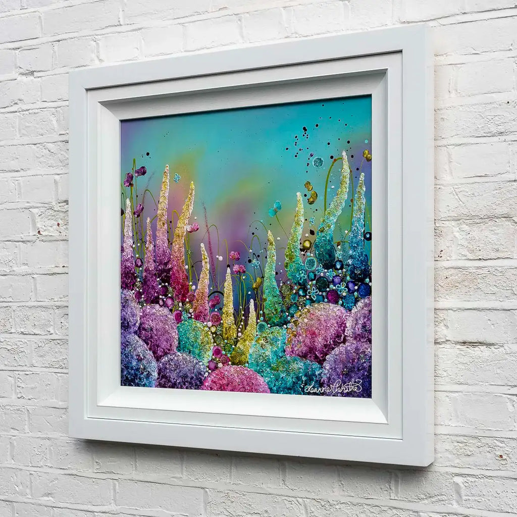 Rainbow Meadows - Original - SOLD by artist Leanne Christie - Wyecliffe Galleries