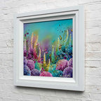 Rainbow Meadows - Original - SOLD by artist Leanne Christie - Wyecliffe Galleries