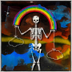 A-OK - Large Study - Original by artist Lhouette - Wyecliffe Galleries