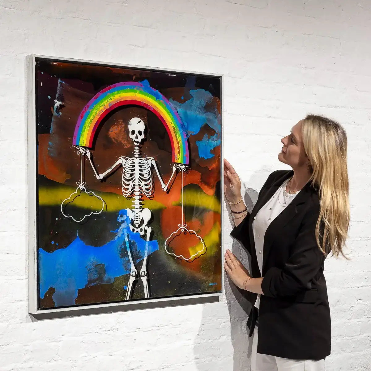 A-OK - Large Study - Original by artist Lhouette - Wyecliffe Galleries