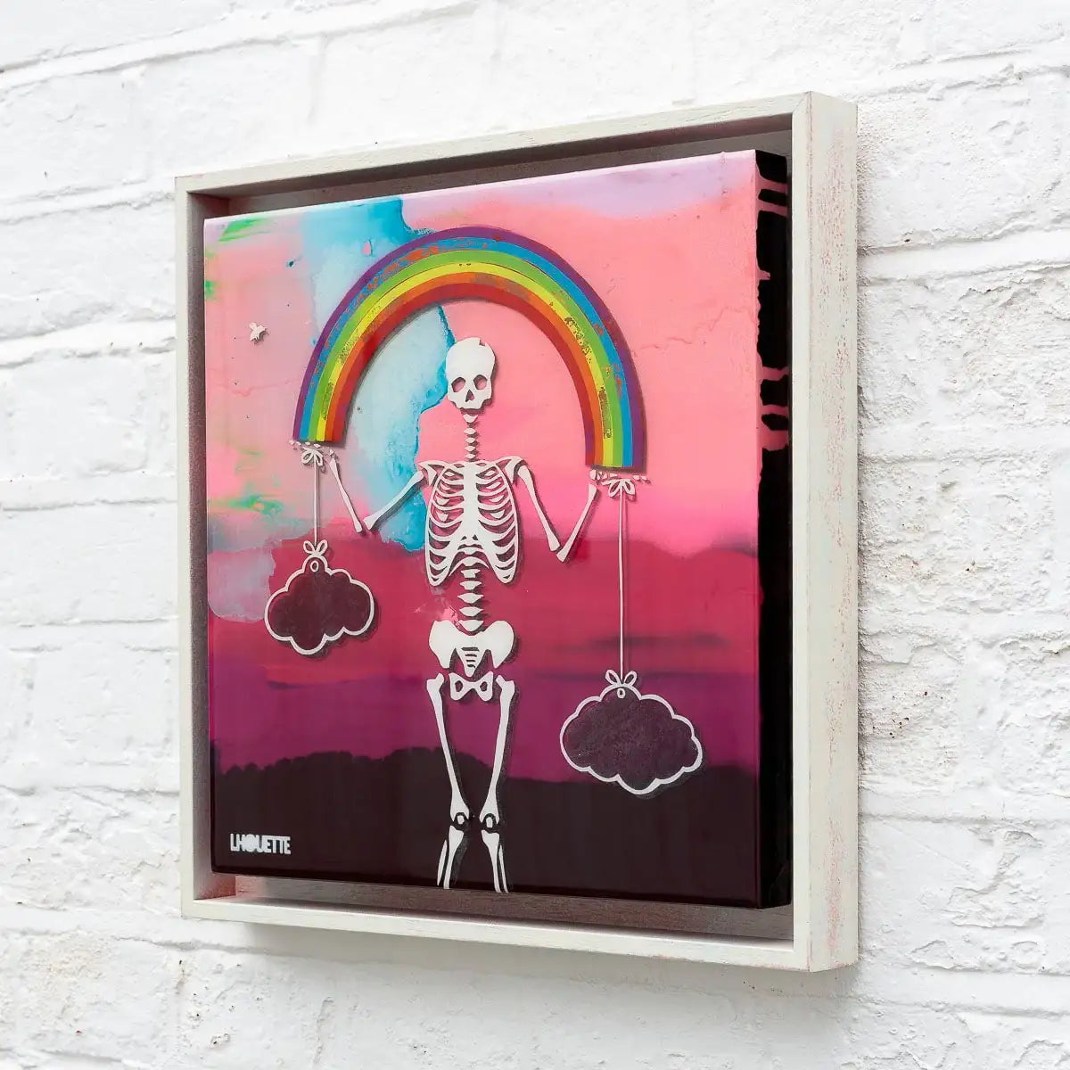 A-OK - Small Study - Original - SOLD by artist Lhouette - Wyecliffe Galleries