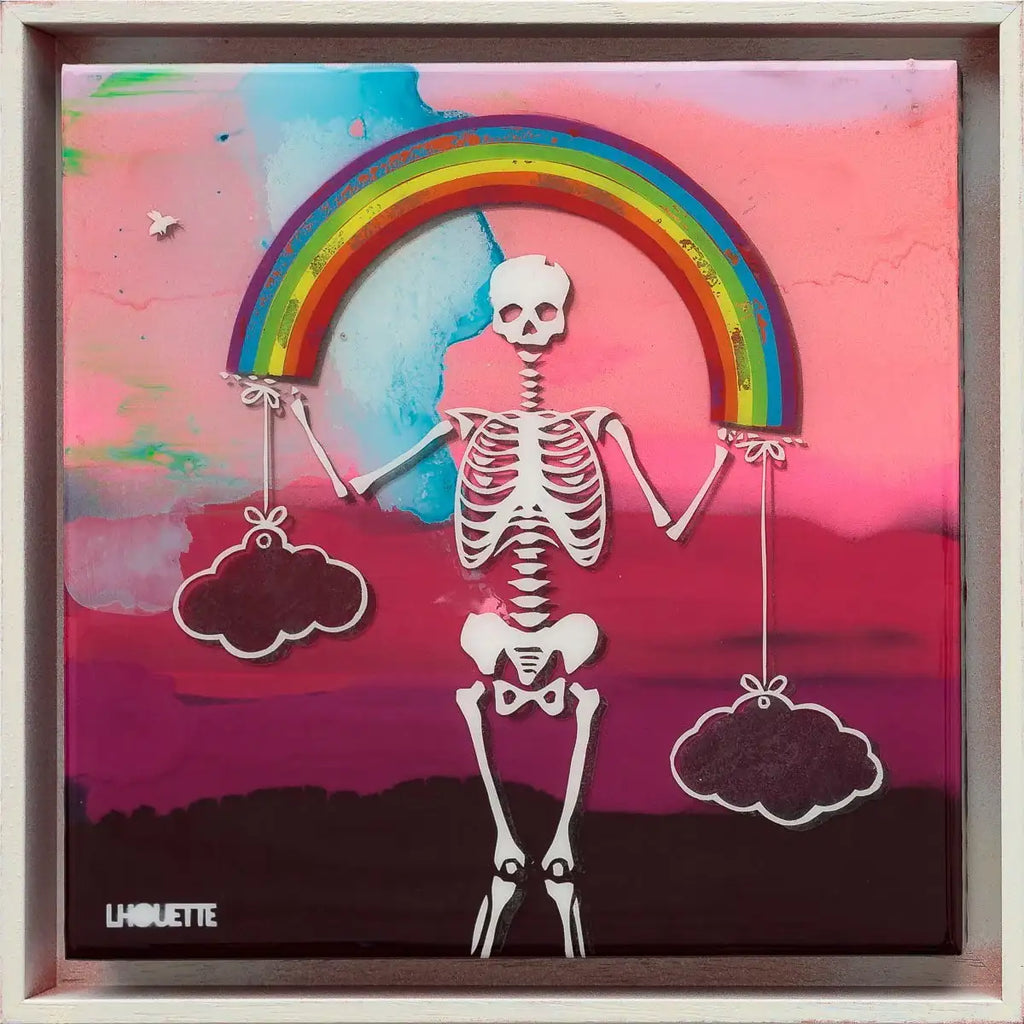 A-OK - Small Study - Original - SOLD by artist Lhouette - Wyecliffe Galleries