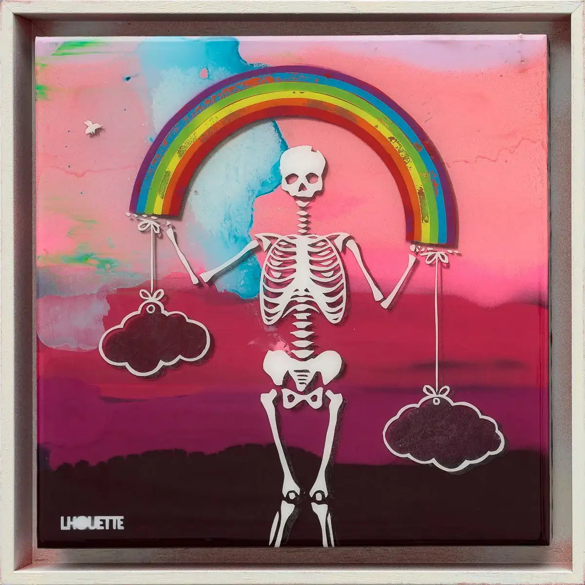 A-OK - Small Study - Original - SOLD by artist Lhouette - Wyecliffe Galleries