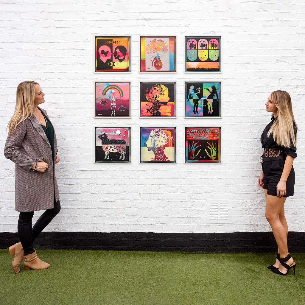 A-OK - Small Study - Original - SOLD by artist Lhouette - Wyecliffe Galleries